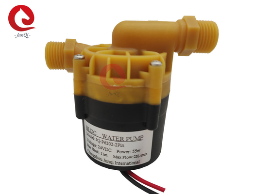 JUNQI 24V 55W DC水ポンプ,水浄化充填ポンプ,DCウォーターヒーター速度調節ブースター循環ポンプ