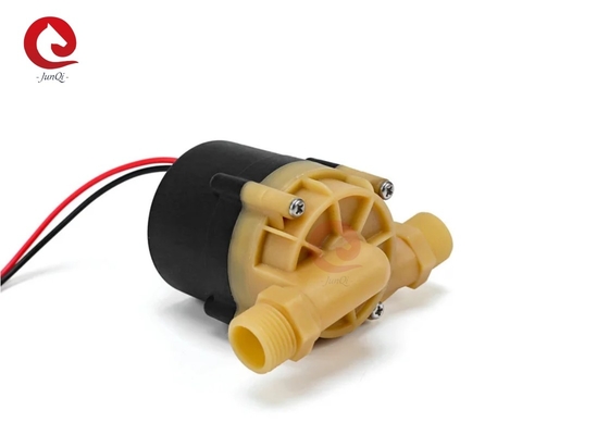 55W 24V 水ポンプ 22L/min ブラシレスミニブースターポンプ 1.5A 11m チェラーマシンとLEDライトポンプ