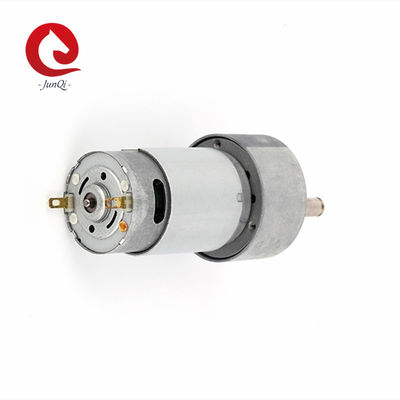 変速機が付いているJQM-37RS 395 37mmの高性能の拍車ギヤDCモーター12V/24V 6000rpm DCモーター