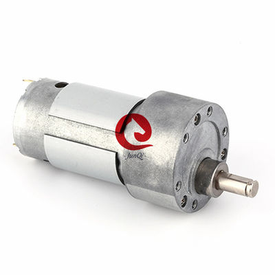 変速機が付いているJQM-37RS 395 37mmの高性能の拍車ギヤDCモーター12V/24V 6000rpm DCモーター
