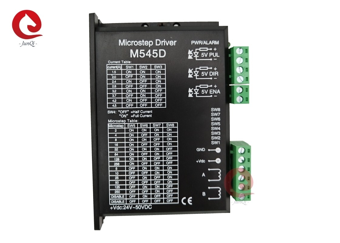 M545D CW5045 更新版 18-50VDC 1.5-4.5A 1/256 マイクロステップステップモータードライバー