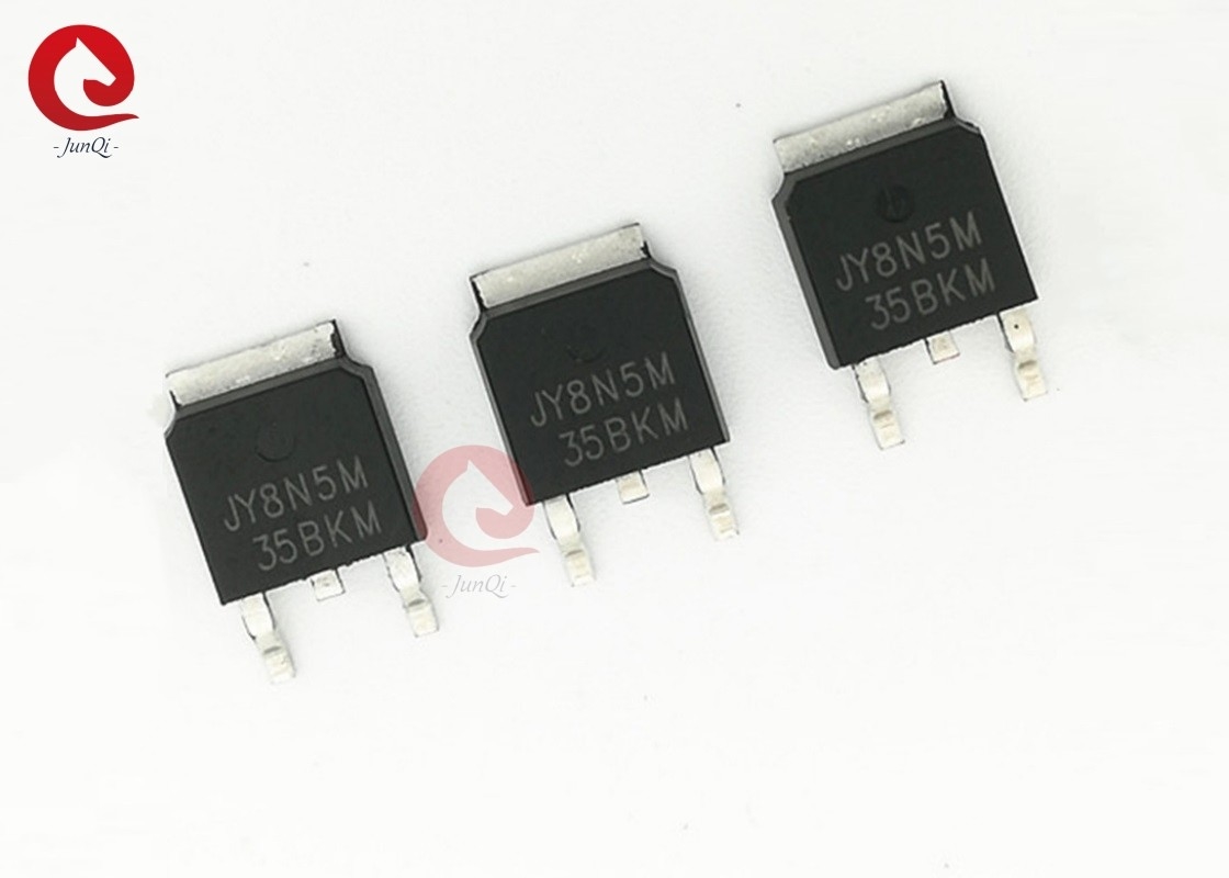 Nチャネル増強モード パワー MOSFET JY8N5M TO252 高電力 500V 4A フィールド効果チューブ