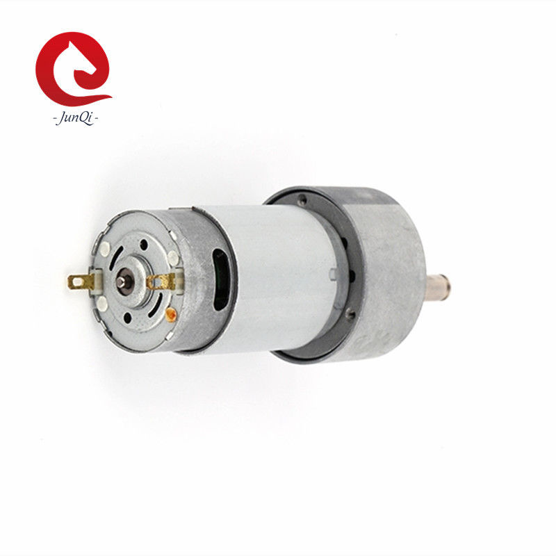 変速機が付いているJQM-37RS 395 37mmの高性能の拍車ギヤDCモーター12V/24V 6000rpm DCモーター